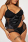 Sultry and Sweet Satin Set